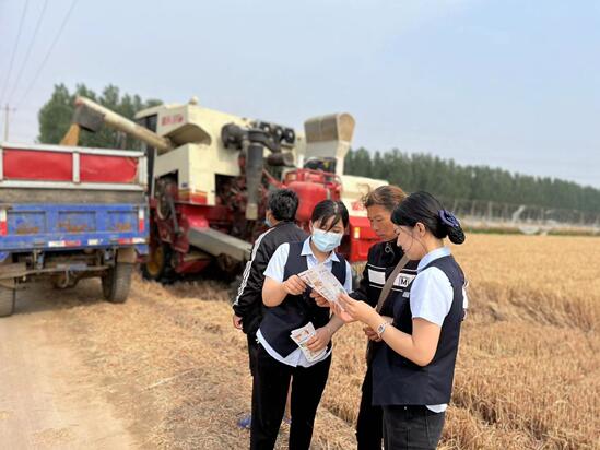 广平联社：支农服务队，服务“三夏”确保不误农时